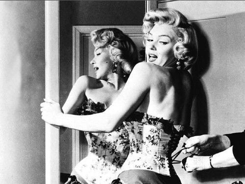 Did Marilyn Monroe really wear corsets?