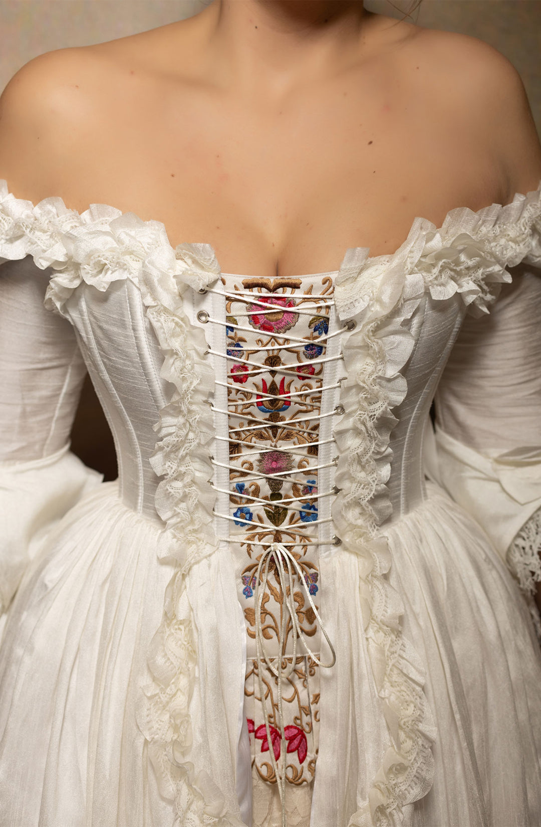 A deeper look into the decorative Stomacher - Jewelry for Immortelle Dresses and Gowns