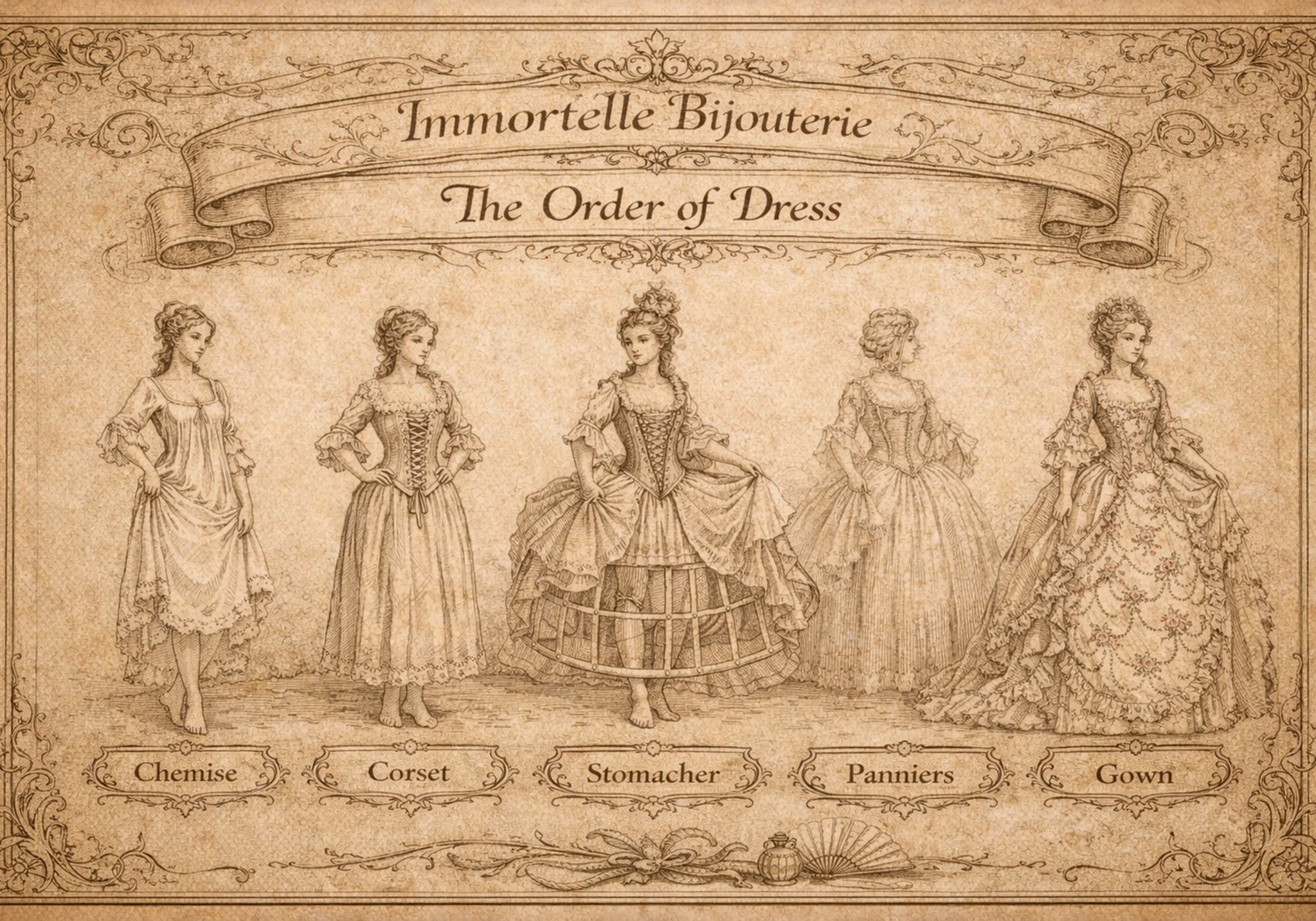 Understanding the Structure Beneath an Immortelle Gown