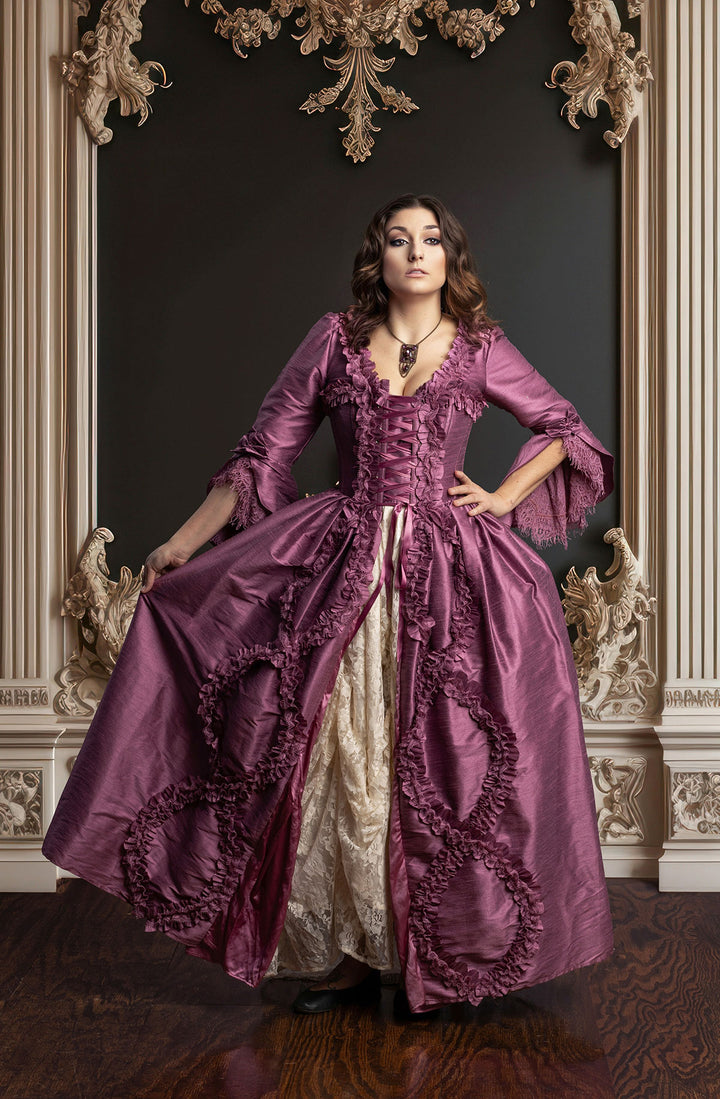 Iris Purple Bridgerton Dress 6