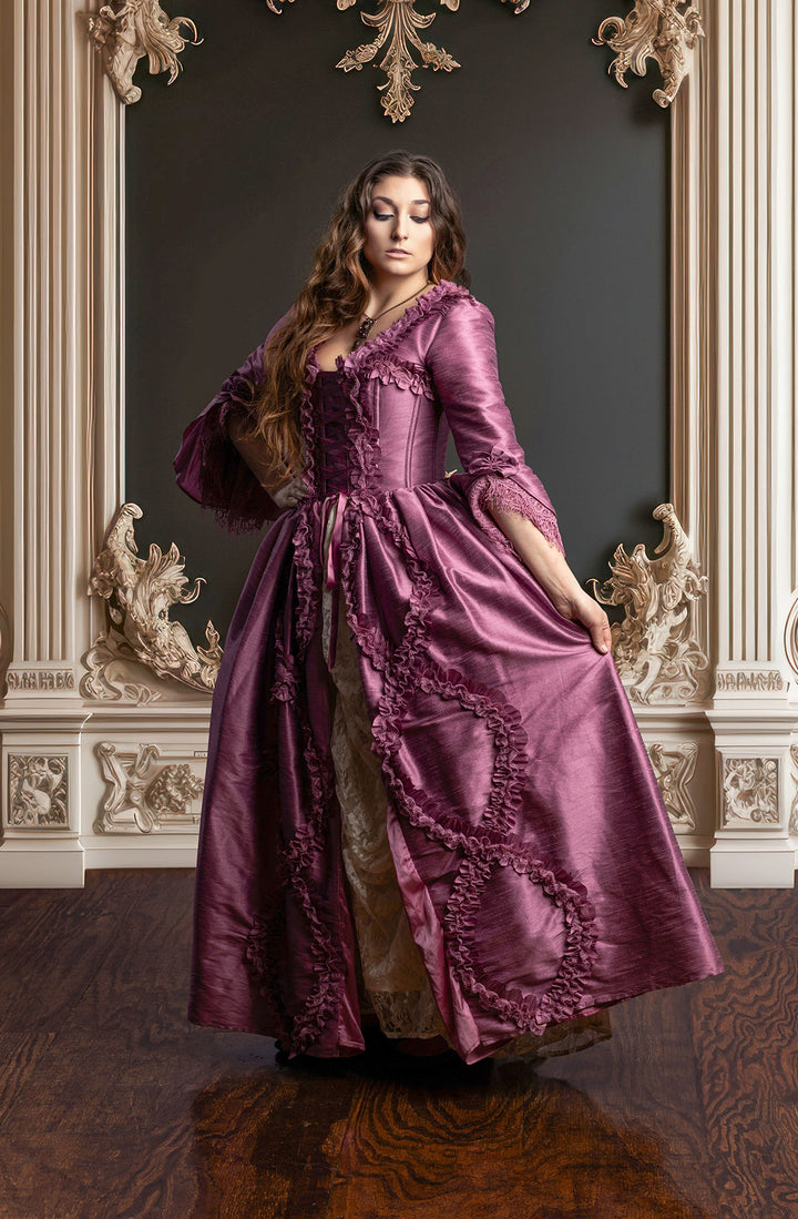 Iris Purple Bridgerton Dress 7