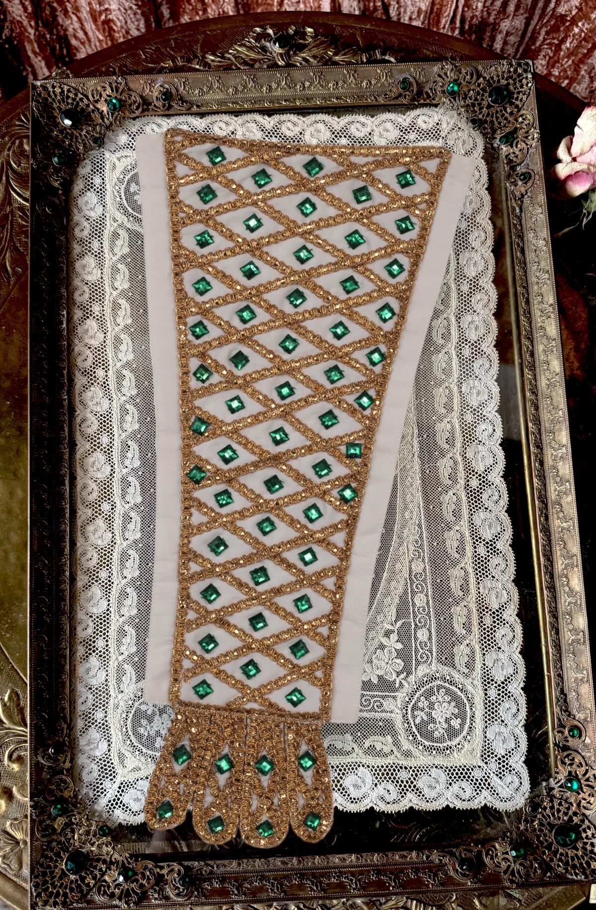 Corset Dress Stomacher