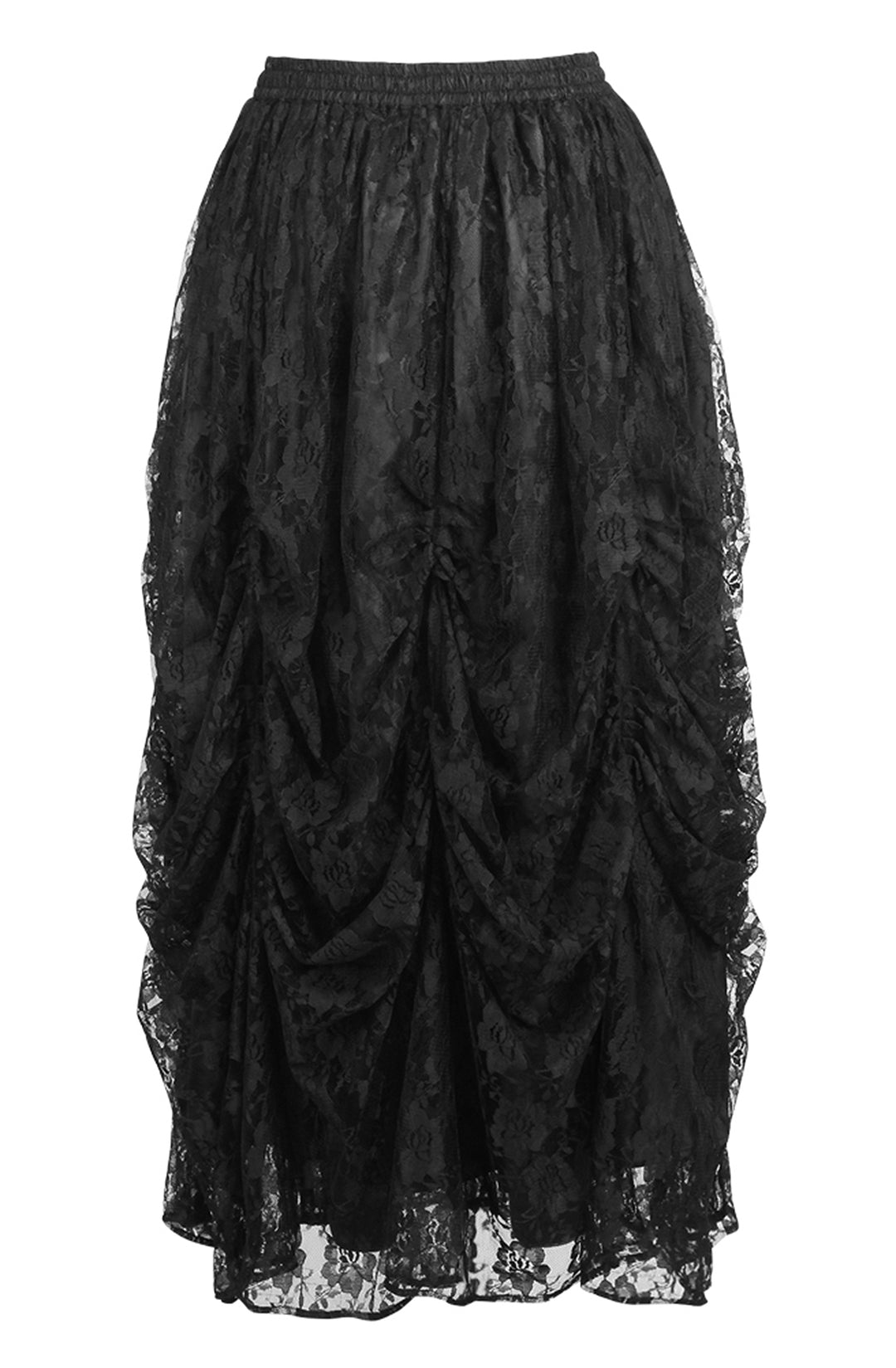 Black Lace Ball Gown Skirt 2