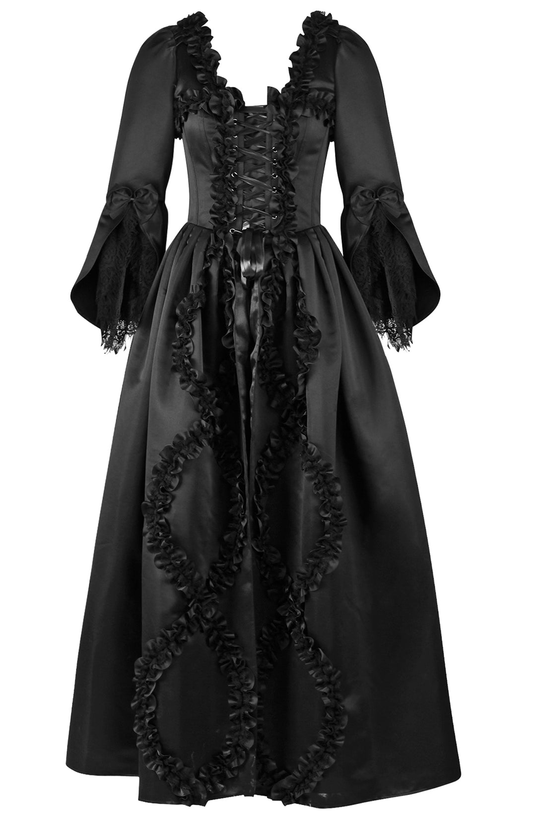 Noir Black Bridgerton Dress