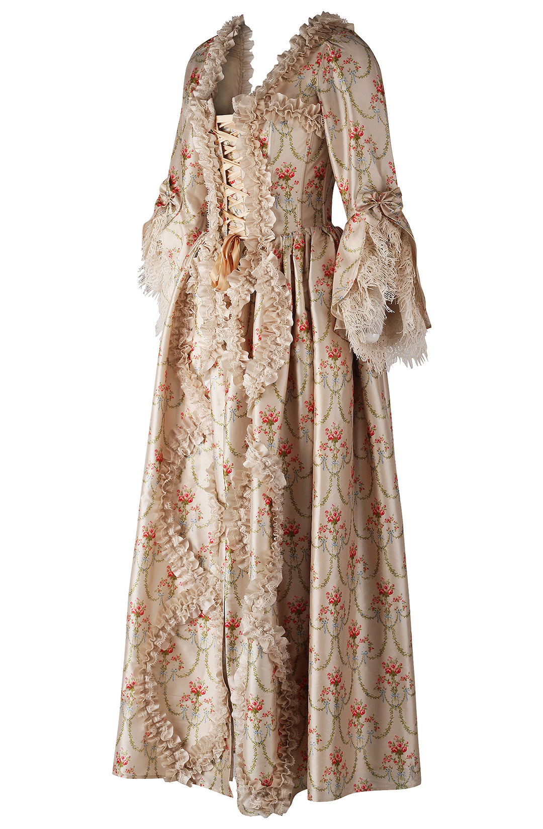French Petit Floral Bridgerton Dress 5