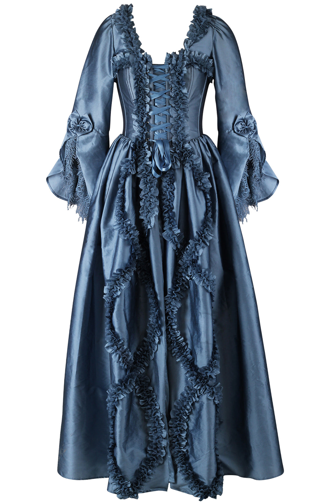 Parisian Blue Bridgerton Dress 1