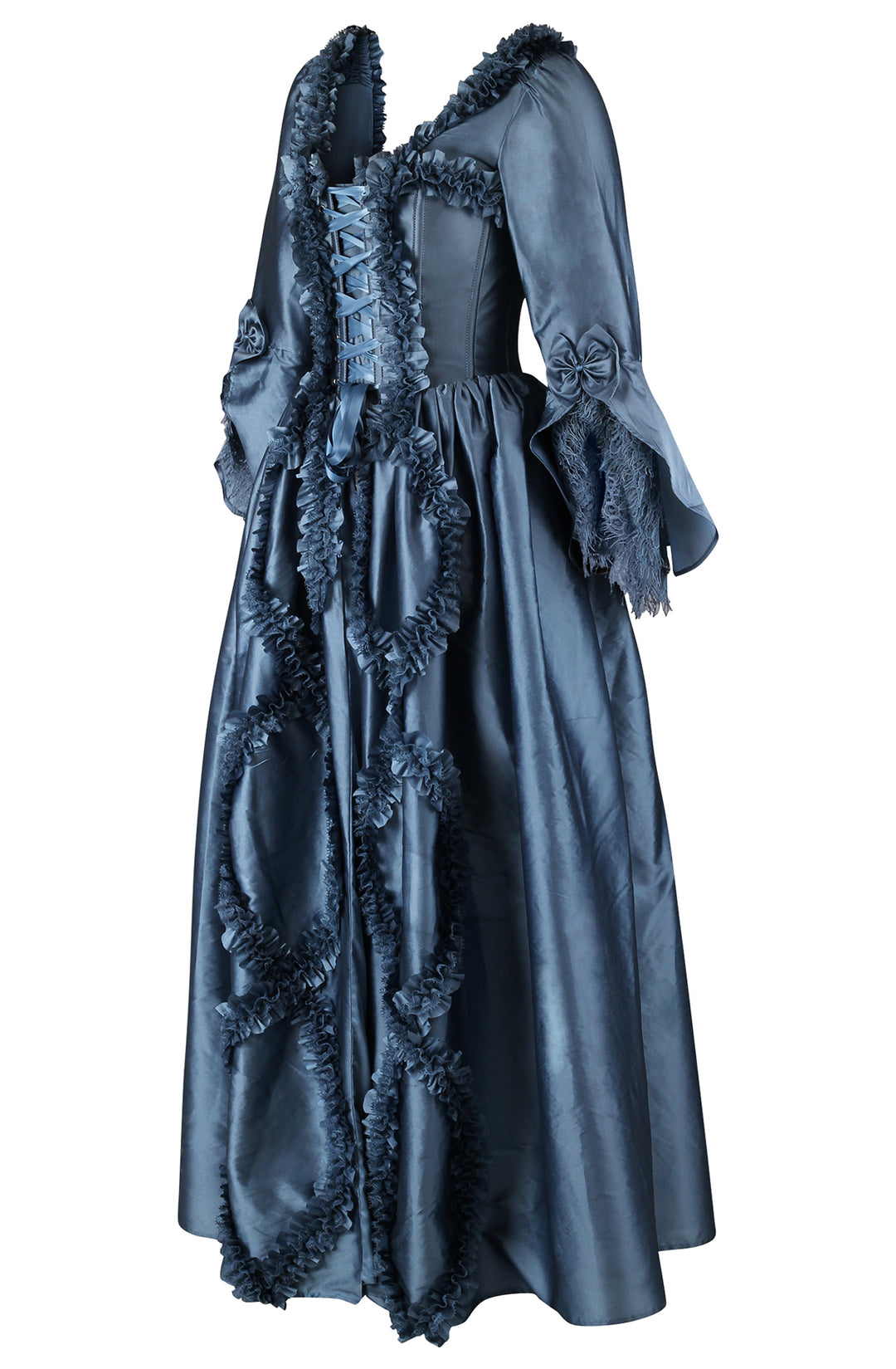 Parisian Blue Bridgerton Dress 2