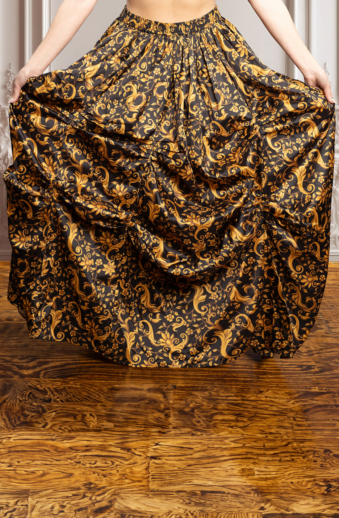 Baroque Scroll Ball Gown Skirt