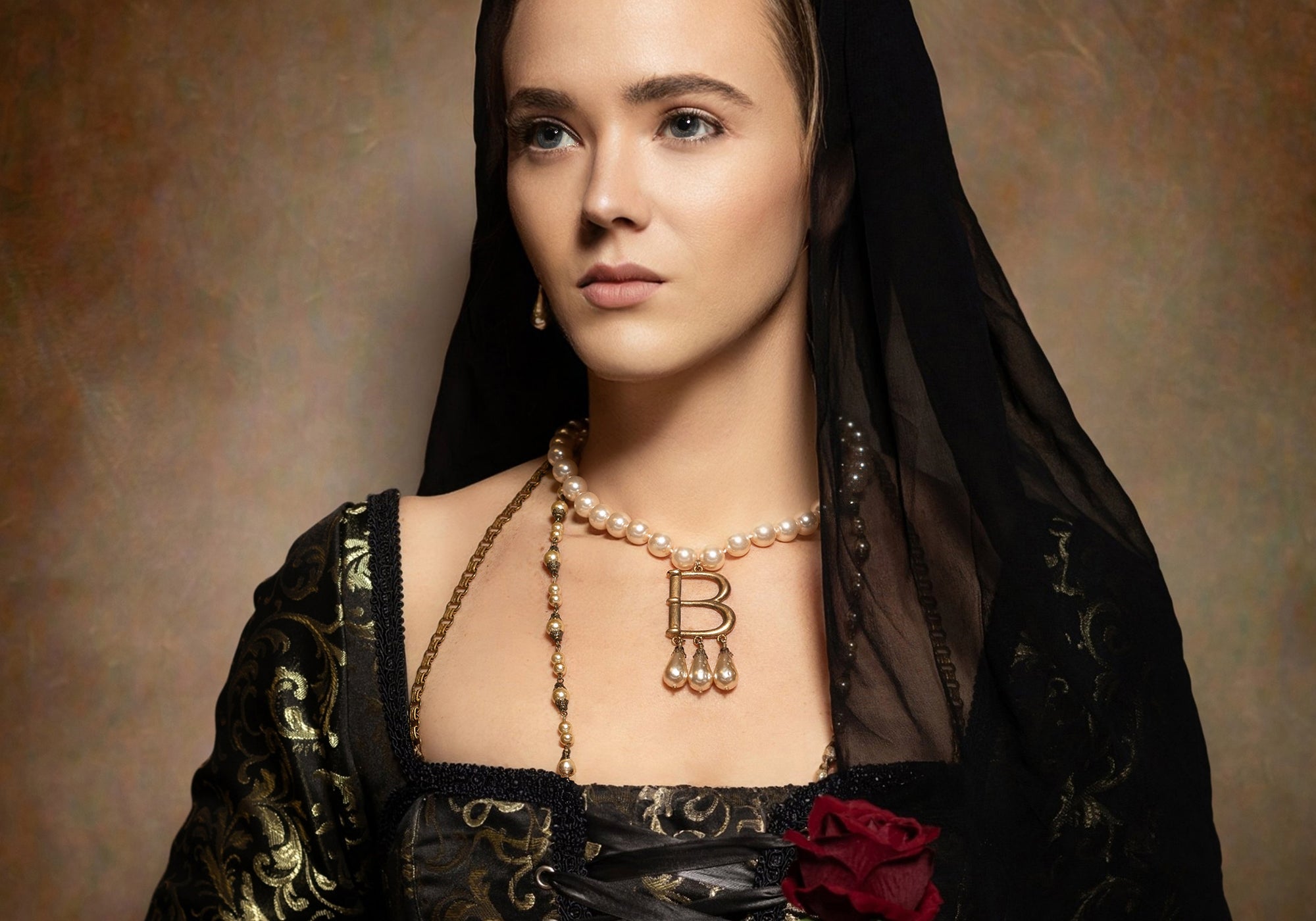 Anne Boleyn B Necklace