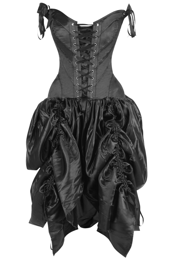 black Mina corset dress 2