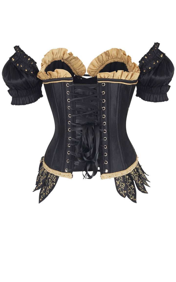 Valkyrie Renaissance Corset - Mourning Black – Immortelle Bijouterie