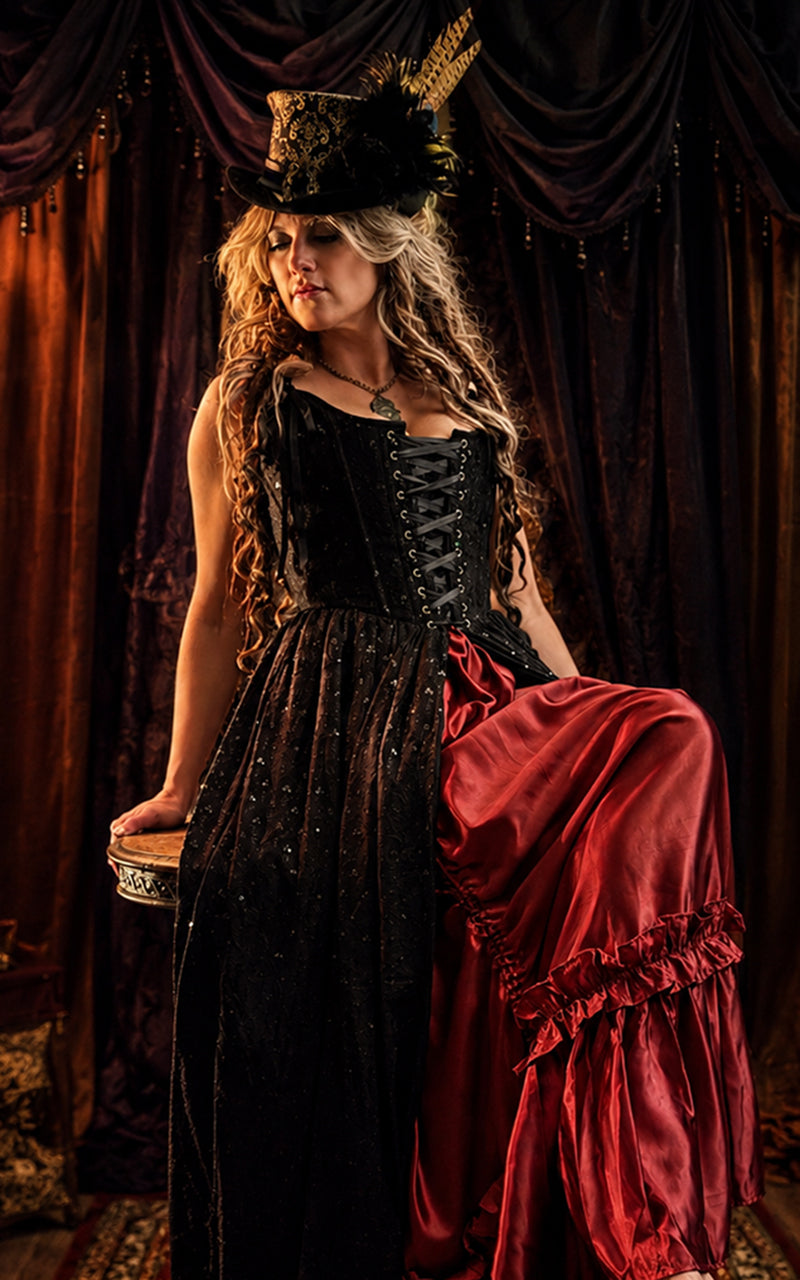 The Blackthorn Corset Dress — Moonlit Briar - Immortelle Bijouterie