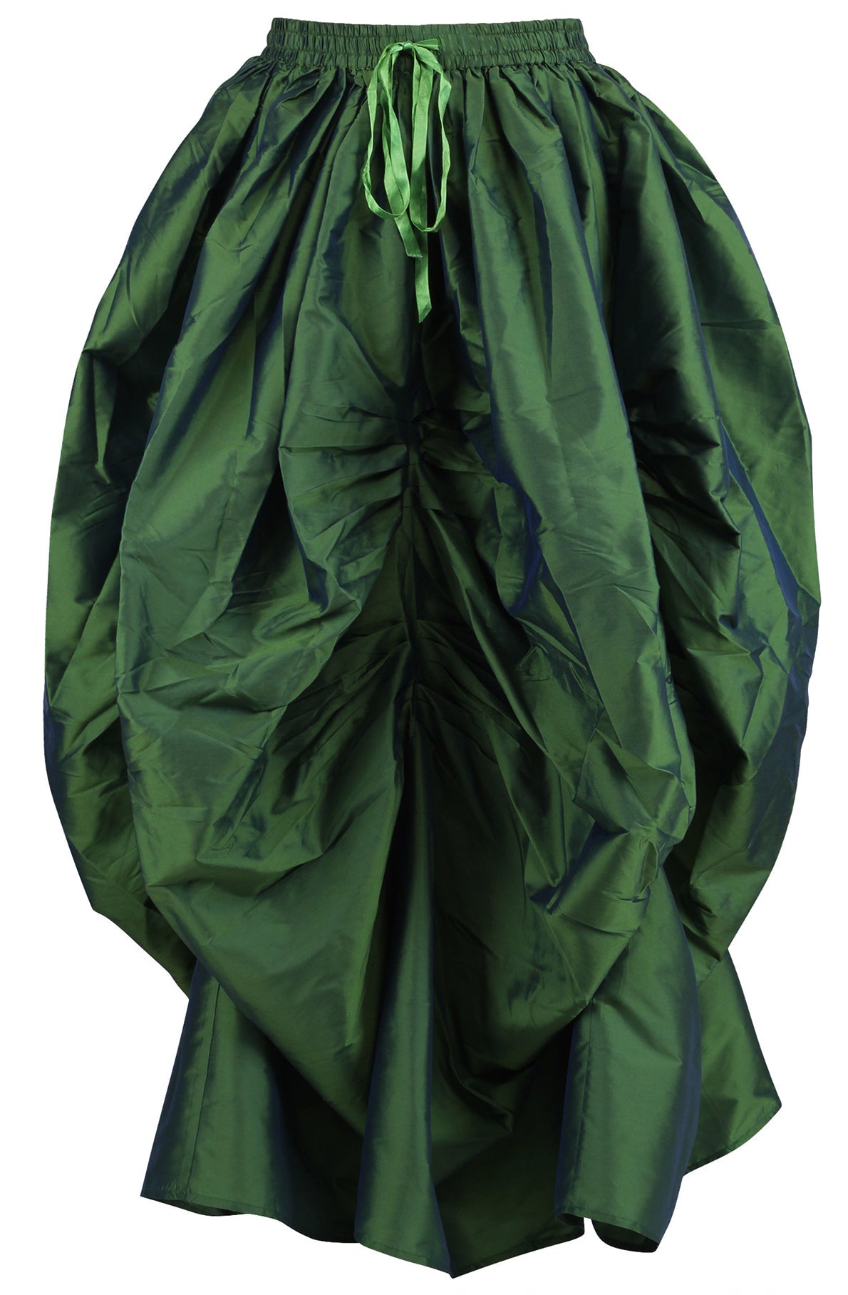 Olivine Green Ballgown Skirt 2