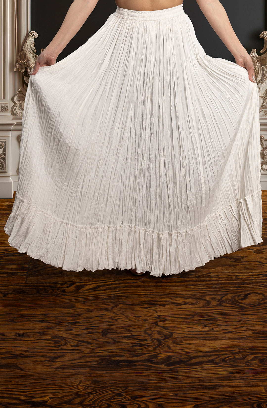 Guinevere Bridgerton Cream Skirt